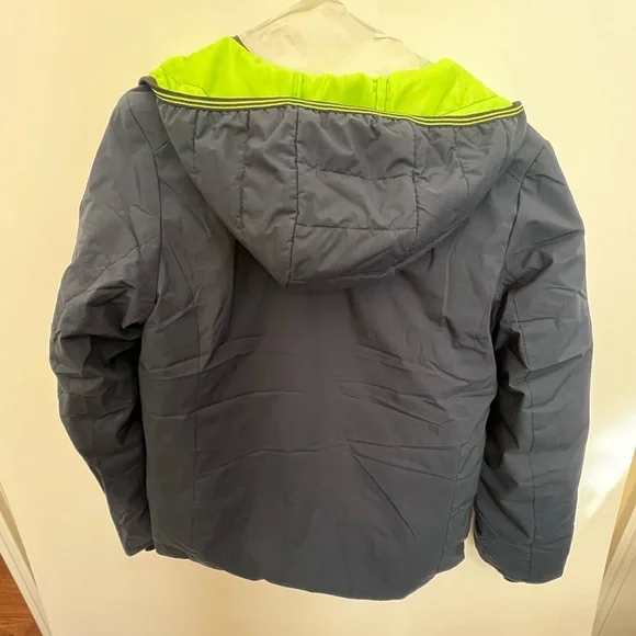 GERRY YOUTH BOYS FULL ZIP POLYFILL JACKET WITH HOOD. SIZE L (14-16) - Picture 3 of 6
